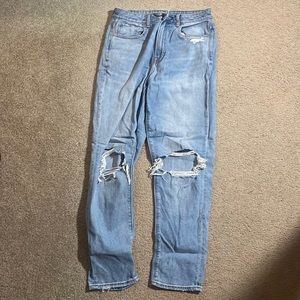 American Eagle Mom Jean Ripped
